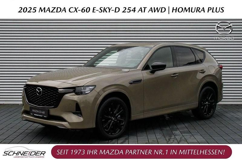Braun Gebraucht 2025 Mazda CX-60 Homura-Line SUV | 54.989 € (Etwas zu teuer) - Bild 1/4