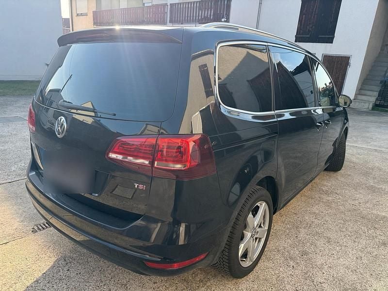 Gebraucht VW Sharan Sound 150 PS (110 kW) 2017 Schwarz Van / Kleinbus