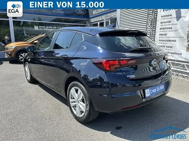 Gebraucht Opel Astra Edition 2018 Blau Limousine