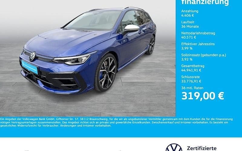 Gebraucht VW Golf VIII R 333 PS (244 kW) 2025 Blau Kombi