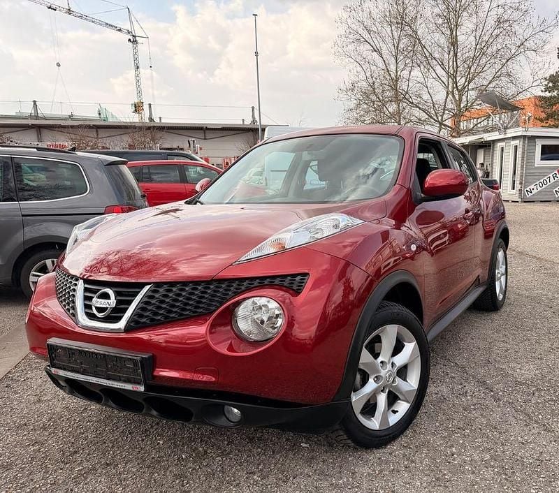 Gebraucht Nissan Juke Acenta 117 PS (86 kW) 2013 Rot SUV