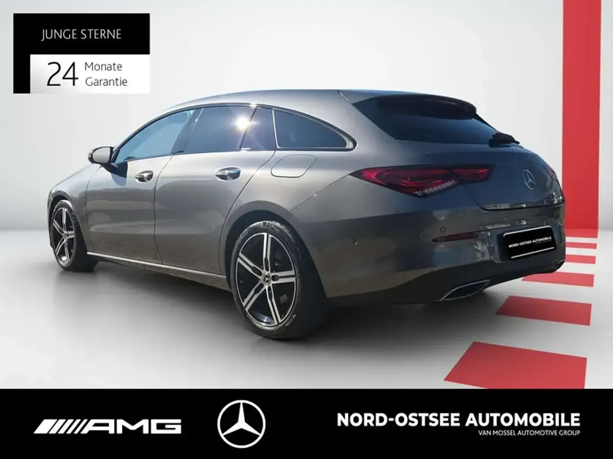 Gebraucht Mercedes CLA200 Progressive 163 PS (119 kW) 2022 Metalliclack mountaingrau Kombi
