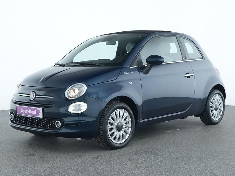 Blau Gebraucht 2022 Fiat 500C Dolcevita Cabrio | 13.288 € (Guter Preis) - Bild 1/4