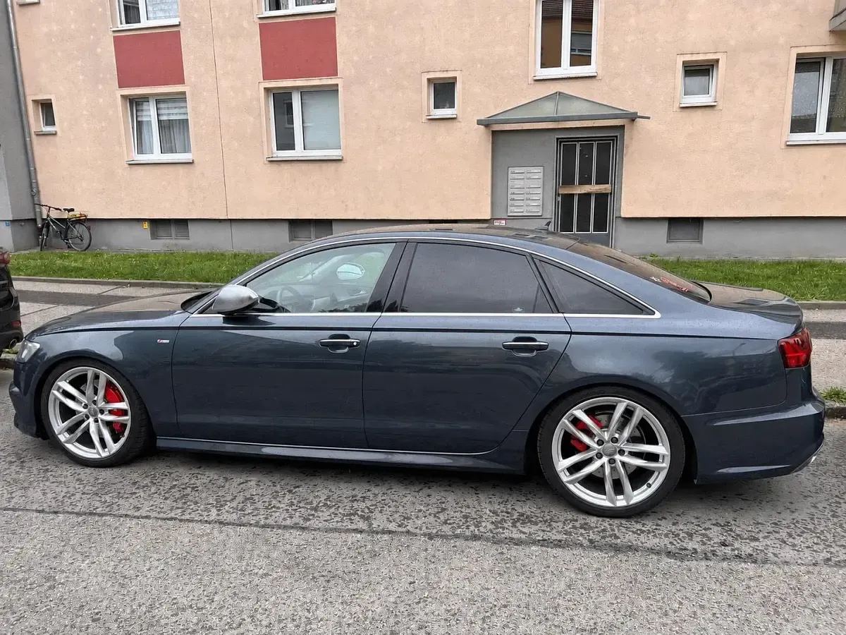 Gebraucht Audi A6 S-Line 320 PS (235 kW) 2016 Blau Limousine