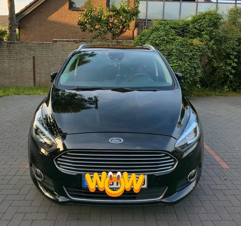 Gebraucht Ford S-MAX Titanium 190 PS (139 kW) 2019 Schwarz Van / Kleinbus