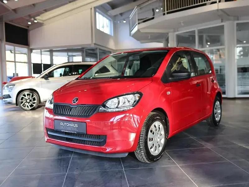 Używany Skoda Citigo Active 77 KM (56 kW) 2016 Czerwony Hatchback