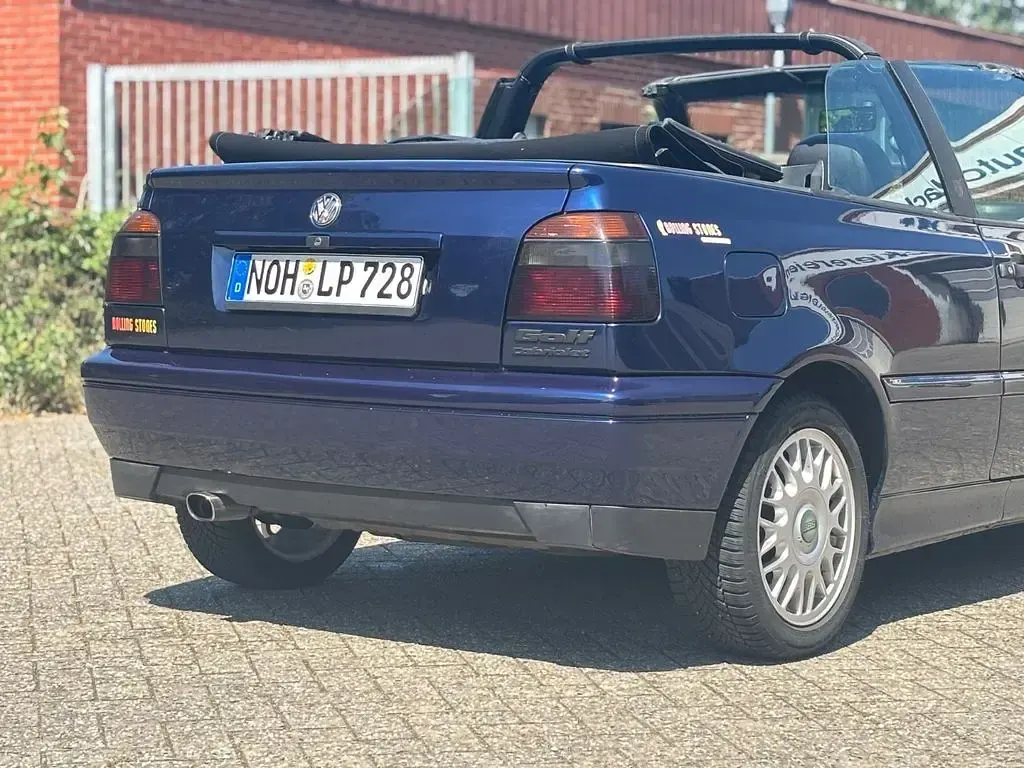 Gebraucht VW Golf Cabriolet Edition 75 PS (55 kW) 1995 Blau Cabrio