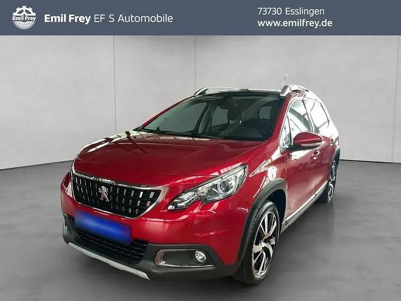 Rot Gebraucht 2017 Peugeot 2008 Allure SUV | 10.890 € (Fairer Preis) - Bild 1/4