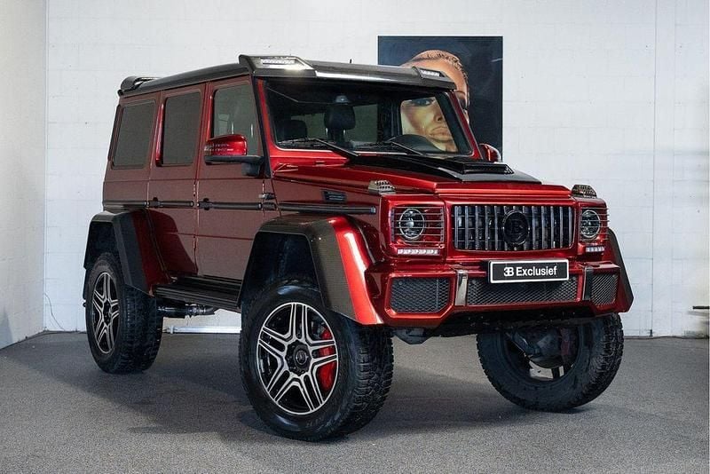 Rot Gebraucht 2017 Mercedes G500 4x4² SUV | 166.920 € (Teuer) - Bild 1/4