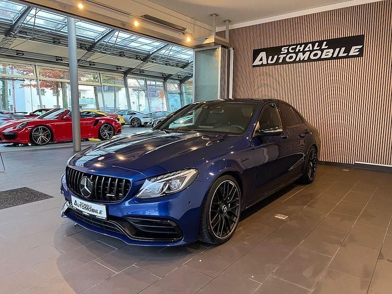 Blau Gebraucht 2017 Mercedes C63 AMG AMG Limousine | 36.890 € (Guter Preis) - Bild 1/4