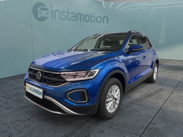 Blau Gebraucht 2023 VW T-Roc SUV | 28.505 € (Guter Preis) - Bild 1/2