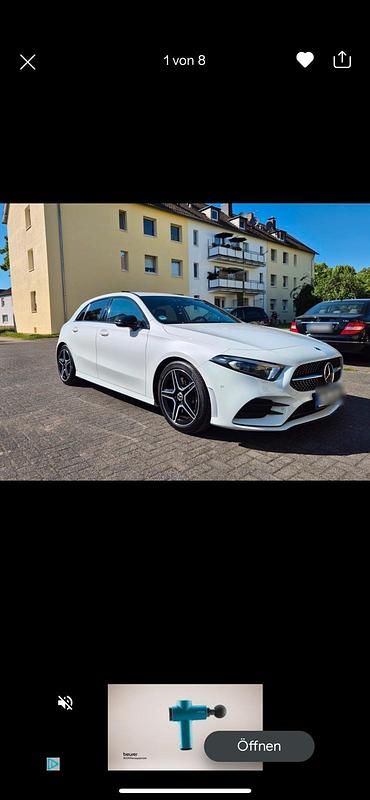 Gebraucht Mercedes A220 AMG line 190 PS (139 kW) 2019 Weiß Limousine