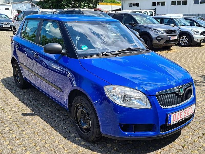 Blau Gebraucht 2009 Skoda Fabia Classic Kleinwagen | 999 € (Superpreis) - Bild 1/4