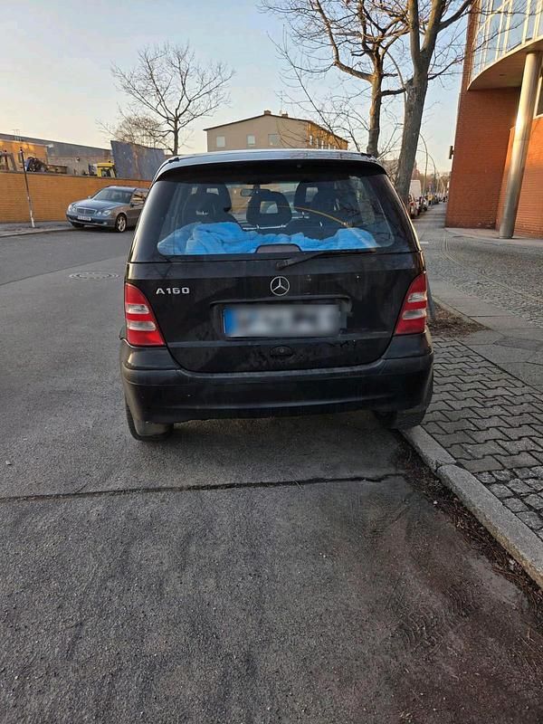Gebraucht Mercedes A160 80 PS (58 kW) 2003 Schwarz Kleinwagen