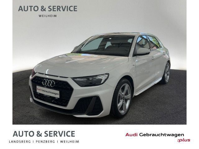 Cortinaweiß Gebraucht 2022 Audi A1 Sportback S-Line Kleinwagen | 19.990 € (Superpreis) - Bild 1/4