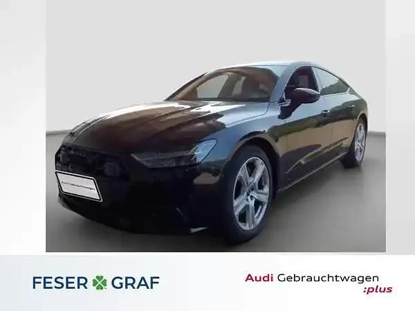 Mythosschwarz metallic Gebraucht 2025 Audi A7 Ambiente Kleinwagen | 60.890 € (Superpreis) - Bild 1/4