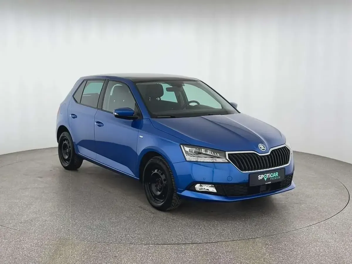 Gebraucht Skoda Fabia Best of 95 PS (69 kW) 2020 Blau Kleinwagen