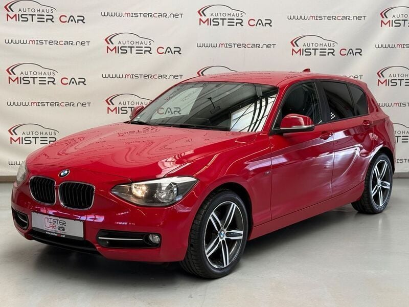 Rot Gebraucht 2014 BMW 125 Sport Line Kleinwagen | 9.990 € (Superpreis) - Bild 1/4