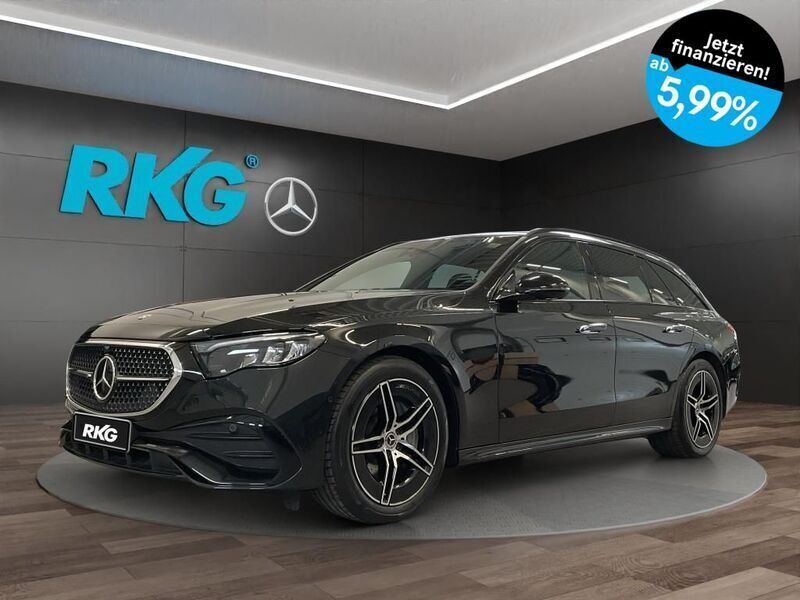Schwarz Gebraucht 2024 Mercedes E300 AMG Limousine | 59.790 € (Fairer Preis) - Bild 1/4
