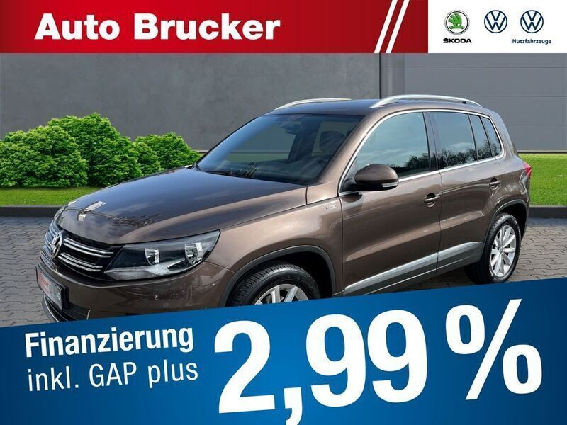 Gebraucht VW Tiguan LOUNGE 122 PS (89 kW) 2015 Braun SUV