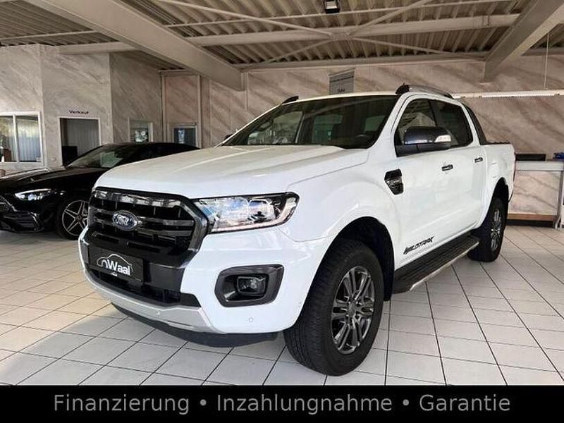 Weiß Gebraucht 2021 Ford Ranger Wildtrack Abholung | 32.390 € (Superpreis) - Bild 1/4