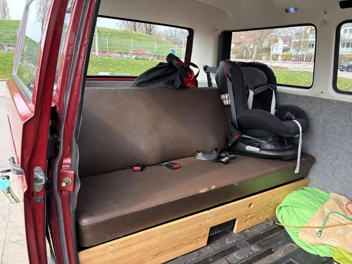 Brugt VW T3 90 HK (66 kW) 1990 Rød Van