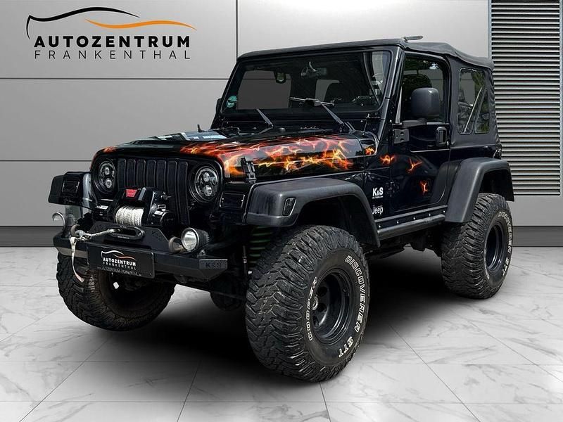 Schwarz Gebraucht 2004 Jeep Wrangler Rubicon SUV | 34.990 € - Bild 1/4
