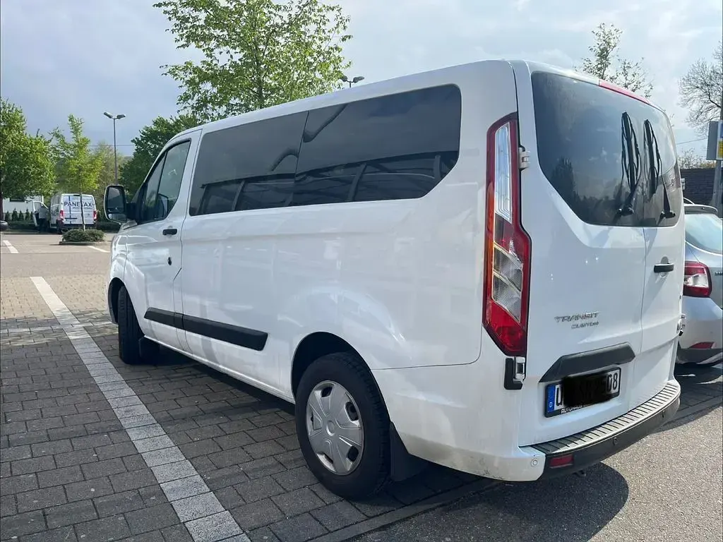 Gebraucht Ford Transit Custom 105 PS (77 kW) 2019 Weiß Van / Kleinbus
