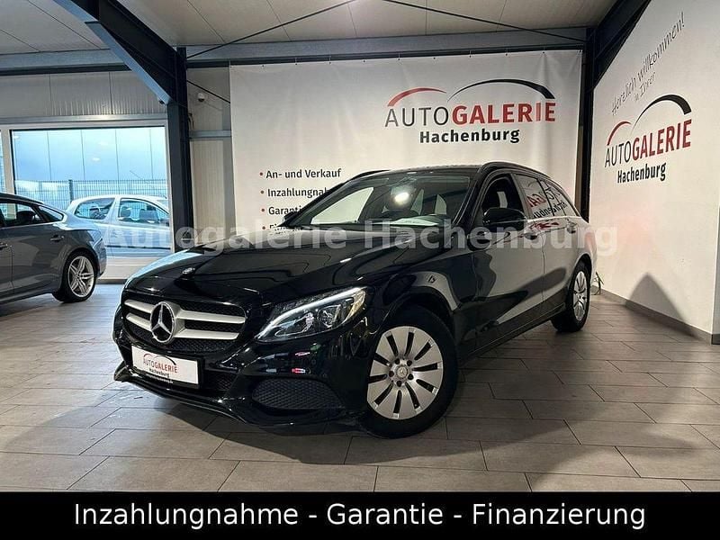 Schwarz Gebraucht 2016 Mercedes C220 Limousine | 17.490 € (Guter Preis) - Bild 1/4