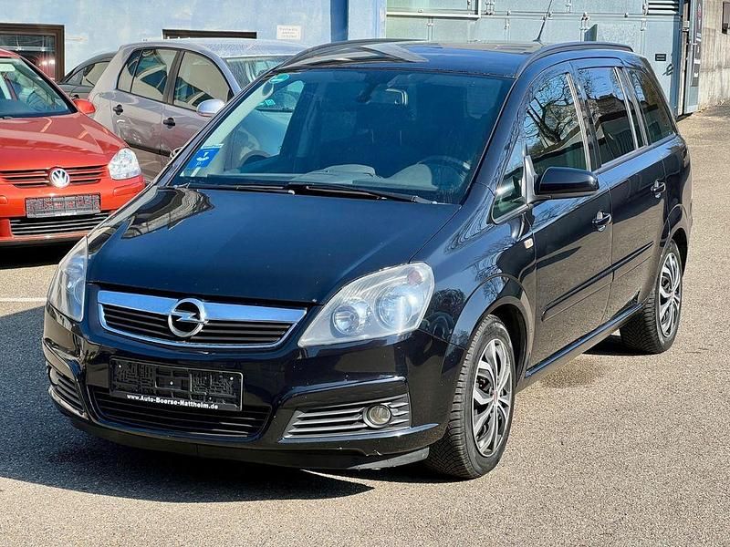 Gebraucht Opel Zafira 105 PS (77 kW) 2007 Schwarz Van / Kleinbus