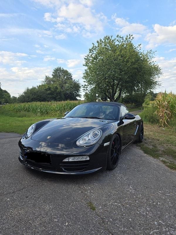 Schwarz Gebraucht 2010 Porsche Boxster S Chrono Cabrio | 37.399 € (Superpreis) - Bild 1/4