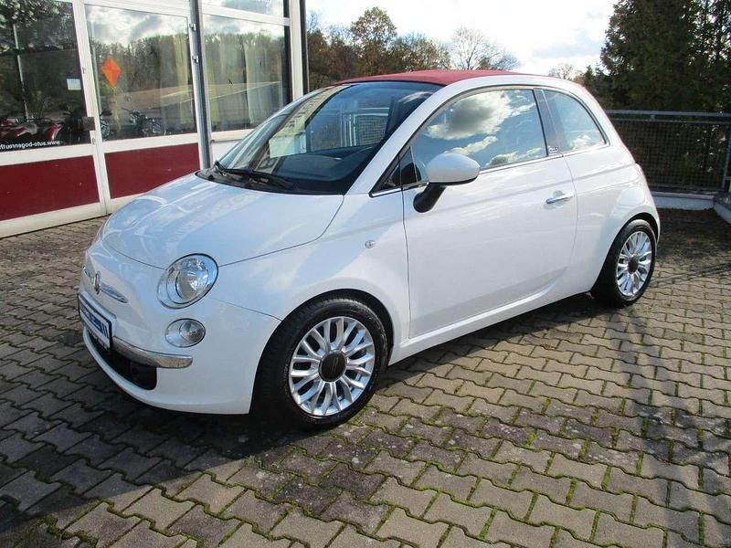 Colore esterno (gelato weiss) Gebraucht 2014 Fiat 500C Cabrio | 7.790 € (Fairer Preis) - Bild 1/4