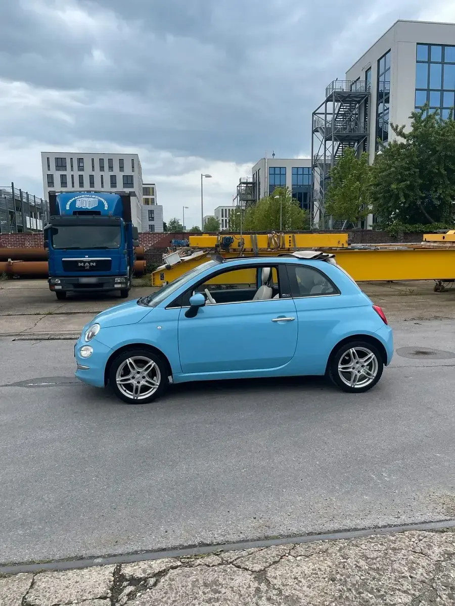 Gebraucht Fiat 500C 69 PS (50 kW) 2016 Blau Cabrio