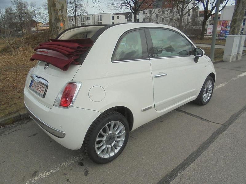 Gebraucht Fiat 500 Lounge 69 PS (50 kW) 2013 Weiß Cabrio