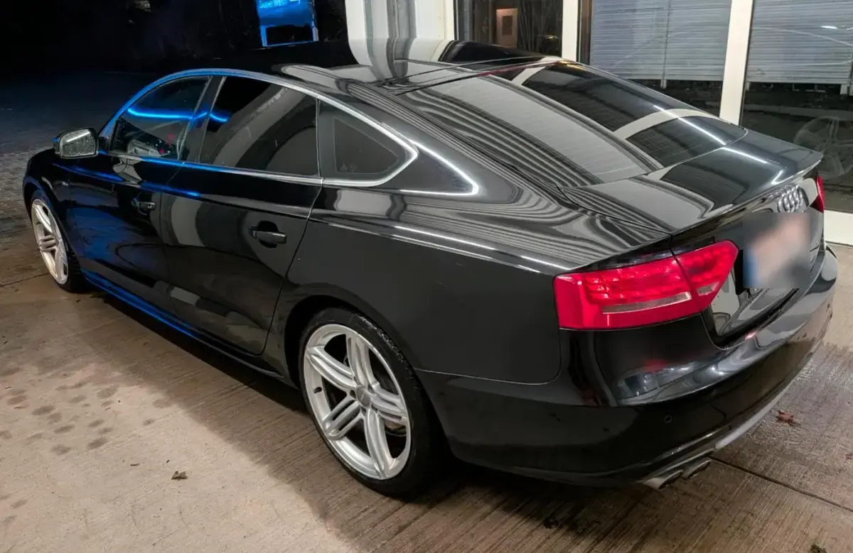 Gebraucht Audi A5 Sportback S-Line 170 PS (125 kW) 2009 Schwarz Kleinwagen