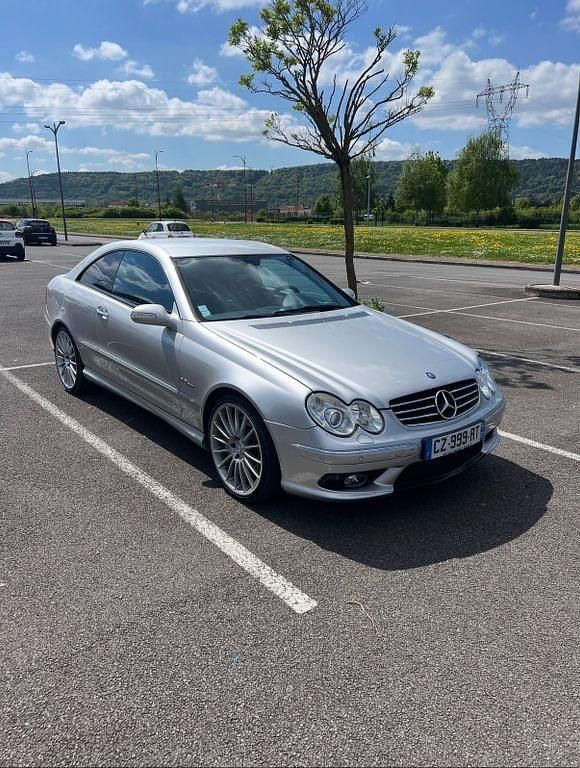 Silber Gebraucht 2003 Mercedes CLK55 AMG AMG | 20.000 € (Fairer Preis) - Bild 1/4