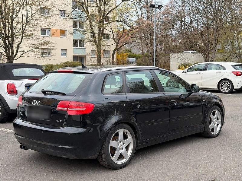 Gebraucht Audi A3 S-Line 160 PS (117 kW) 2008 Schwarz Kleinwagen