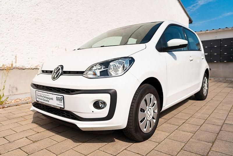 Weiß Gebraucht 2022 VW up! move up! Kleinwagen | 9.450 € (Fairer Preis) - Bild 1/4