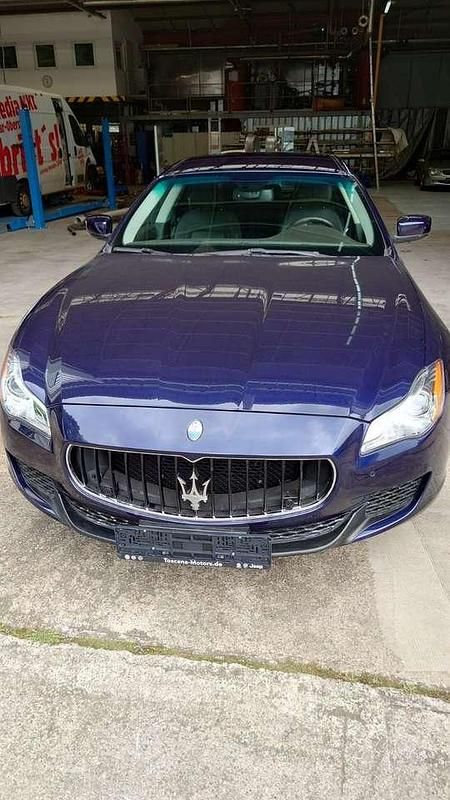 Blau Gebraucht 2014 Maserati Quattroporte Limousine | 34.900 € (Etwas zu teuer) - Bild 1/4