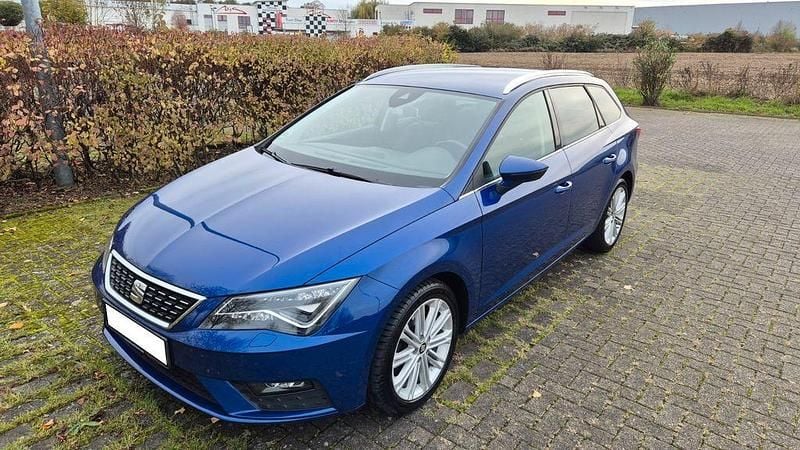 Blau Gebraucht 2017 Seat Leon ST XCELLENCE Kombi | 9.000 € (Guter Preis) - Bild 1/4