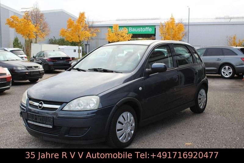 Blau Gebraucht 2007 Opel Corsa Edition Kleinwagen | 990 € (Guter Preis) - Bild 1/4