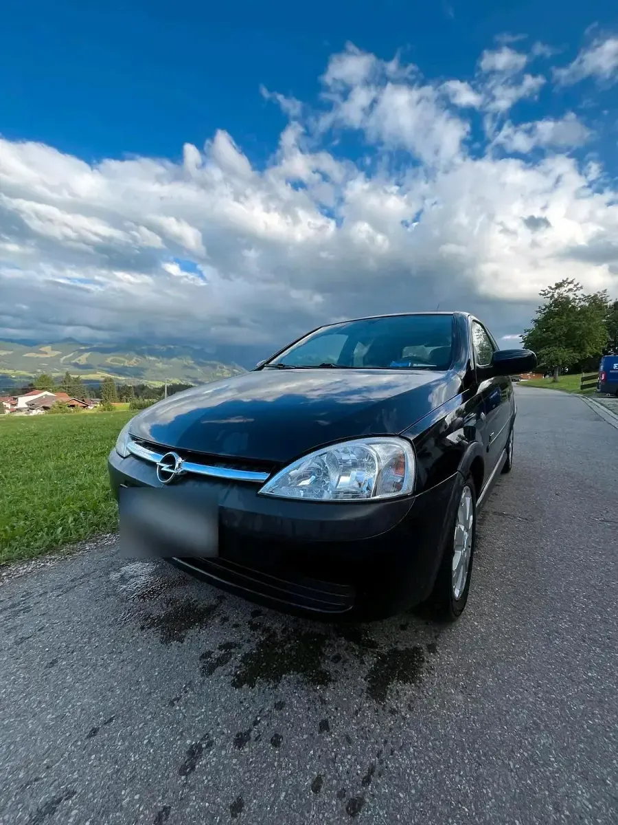 Gebraucht Opel Corsa 59 PS (43 kW) 2003 Schwarz Kleinwagen