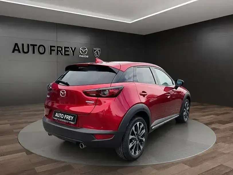 Gebraucht Mazda CX-3 Selection 121 PS (88 kW) 2022 Rot SUV