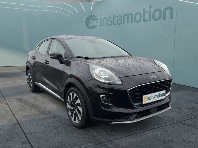 Schwarz Gebraucht 2023 Ford Puma Titanium SUV | 19.764 € (Guter Preis) - Bild 1/2