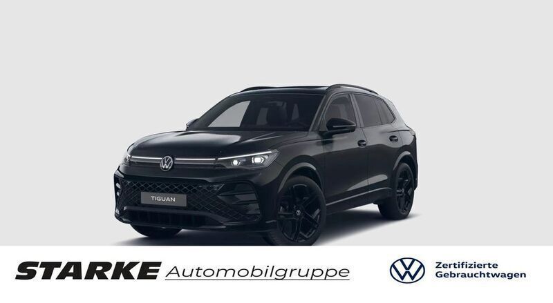 Deep black perleffekt Gebraucht 2024 VW Tiguan R-line SUV | 47.430 € - Bild 1/4