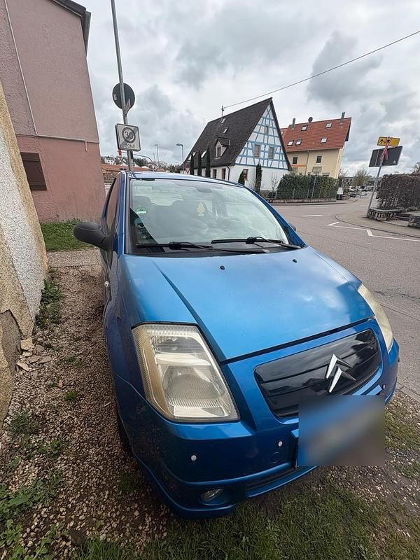 Gebraucht Citroën C2 116 PS (85 kW) 2005 Blau Kleinwagen