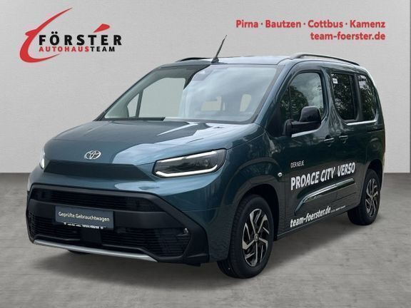 Libeccio blue metallic Gebraucht 2024 Toyota Proace Verso Basis Kombi | 33.540 € (Etwas zu teuer) - Bild 1/4