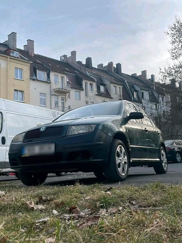 Gebraucht Skoda Fabia 65 PS (47 kW) 2006 Grün Kleinwagen