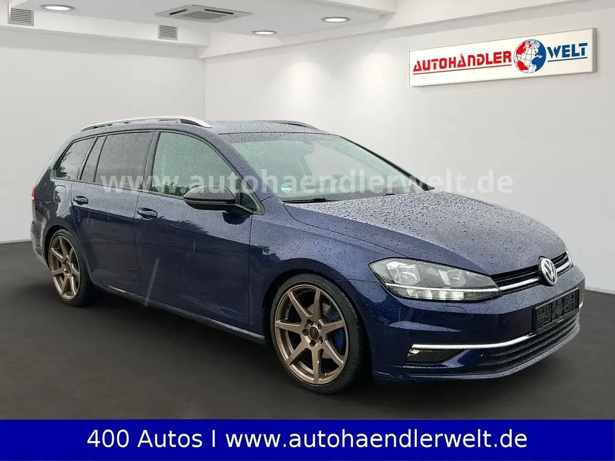 Gebraucht VW Golf VII Join 110 PS (80 kW) 2018 Blau Kombi