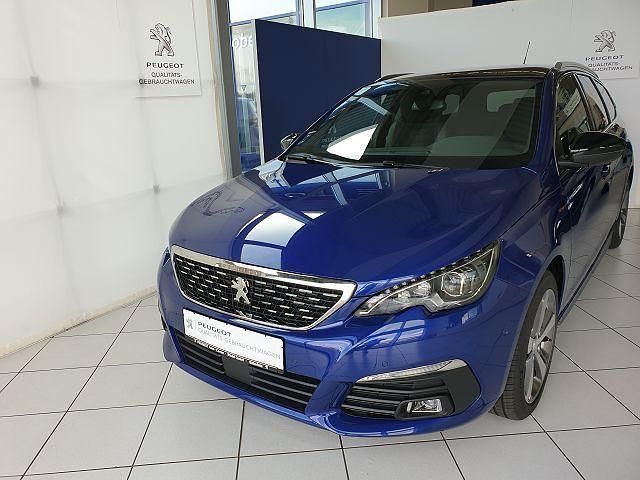Blau Gebraucht 2019 Peugeot 308 SW Allure GT-Line Kombi | 13.990 € - Bild 1/4
